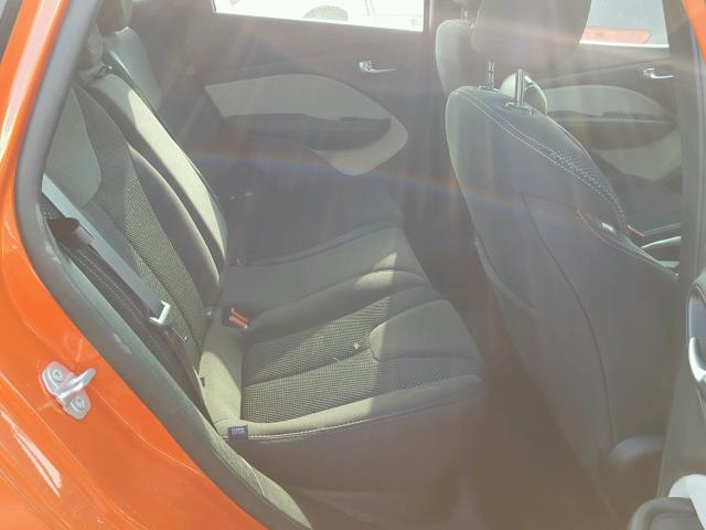 1C3CDFBB0GD749892 - 2016 DODGE DART SXT ORANGE photo 6