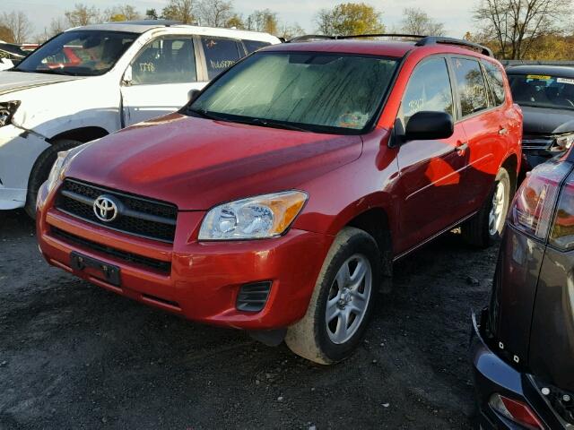 2T3BF4DV0CW193254 - 2012 TOYOTA RAV4 RED photo 2