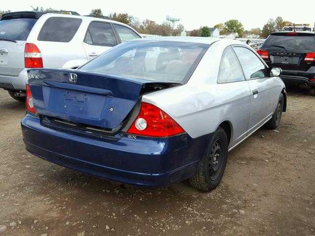 1HGEM21125L077019 - 2005 HONDA CIVIC SILVER photo 4