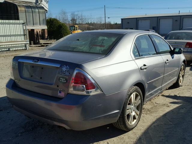 3FAHP08Z76R138005 - 2006 FORD FUSION SEL GRAY photo 4