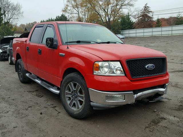 1FTPW12594KD29513 - 2004 FORD F150 SUPER RED photo 1