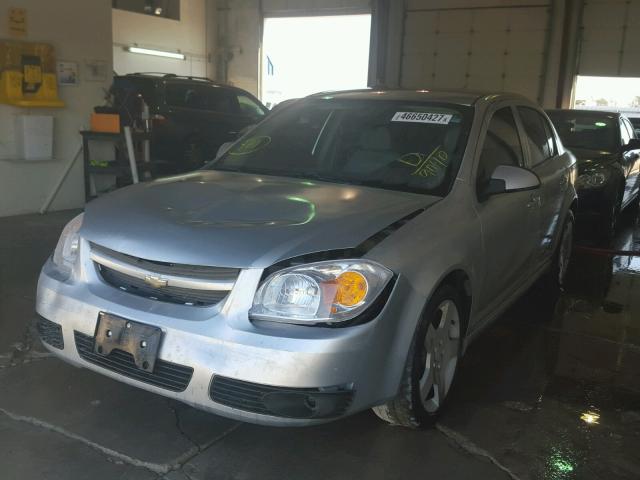 1G1AF5F53A7219040 - 2010 CHEVROLET COBALT 2LT SILVER photo 2