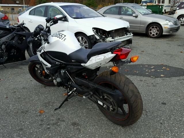 JYARJ18E3CA008274 - 2012 YAMAHA FZ6 R WHITE photo 3