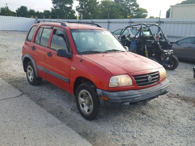 2S3TE62V146102951 - 2004 SUZUKI VITARA LX RED photo 1