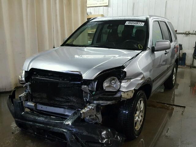 JHLRD78854C053055 - 2004 HONDA CR-V SILVER photo 2