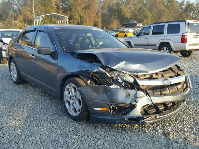 3FAHP0HA9BR301368 - 2011 FORD FUSION SE BLUE photo 2