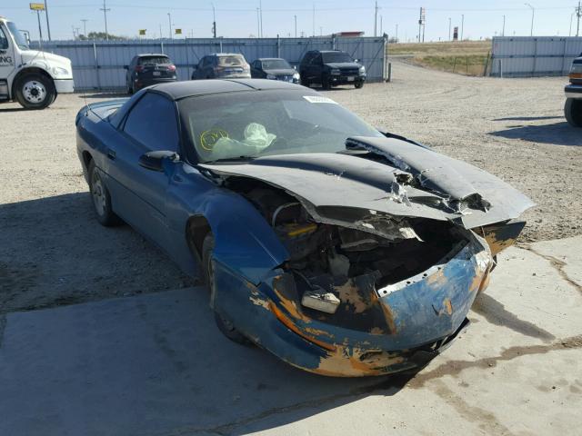 2G1FP22KXT2122893 - 1996 CHEVROLET CAMARO BAS TURQUOISE photo 1