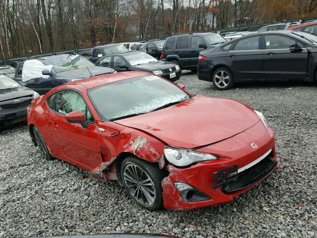 JF1ZNAA1XE9704026 - 2014 TOYOTA SCION FR-S RED photo 1