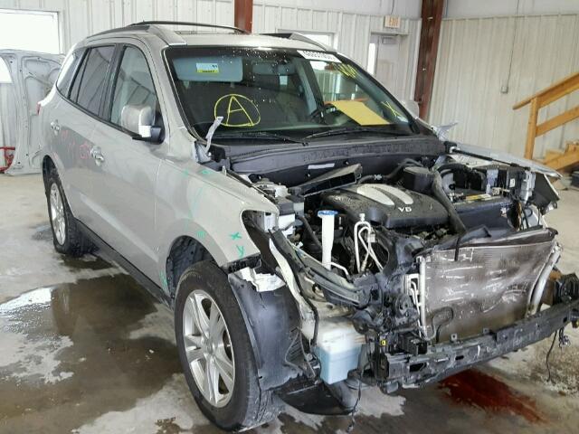 5XYZK4AG3BG026688 - 2011 HYUNDAI SANTA FE L SILVER photo 1