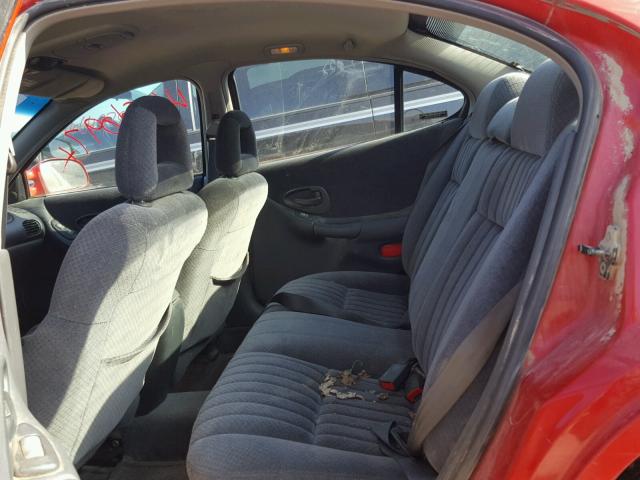 1G2WP52K2YF276050 - 2000 PONTIAC GRAND PRIX RED photo 6