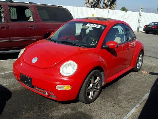 3VWCD31C15M407001 - 2005 VOLKSWAGEN NEW BEETLE 红色 照片 2