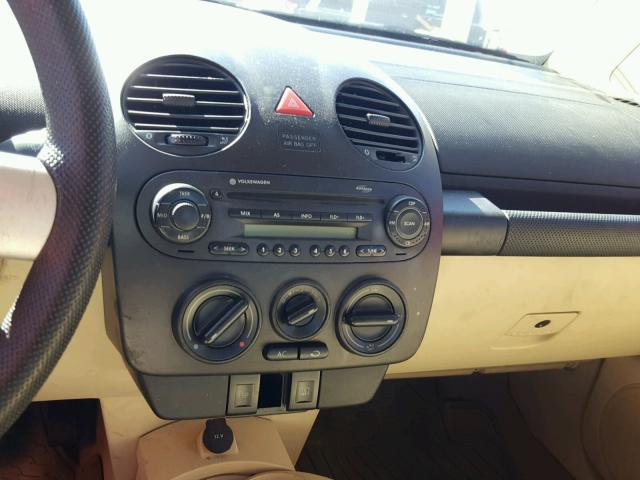 3VWCD31C15M407001 - 2005 VOLKSWAGEN NEW BEETLE 红色 照片 9