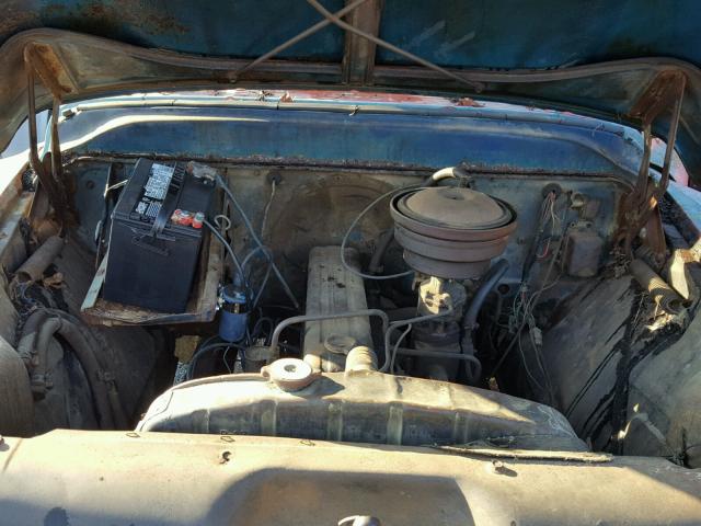 6B58B109543 - 1958 CHEVROLET DUMPTRUCK BURGUNDY photo 7