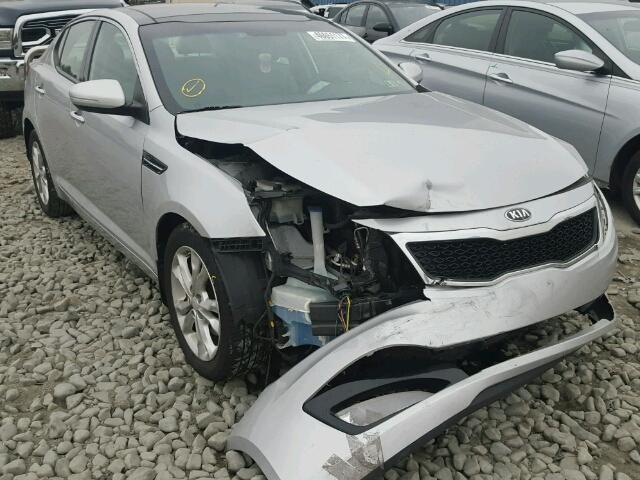 5XXGN4A74DG165198 - 2013 KIA OPTIMA EX SILVER photo 1