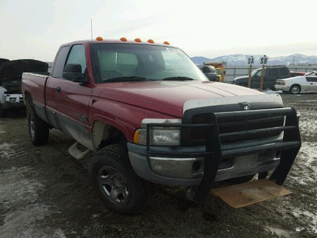 3B7KF2361XG174118 - 1999 DODGE RAM 2500 RED photo 1