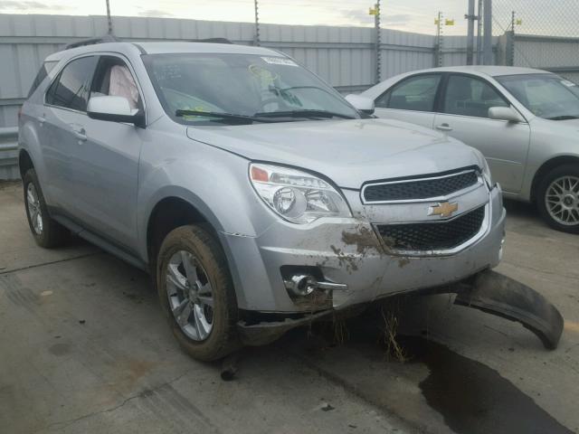 2GNALCEK1F6343768 - 2015 CHEVROLET EQUINOX LT SILVER photo 1