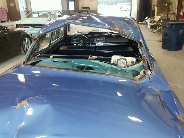 116377W202964 - 1967 CHEVROLET NOVA BLUE photo 10