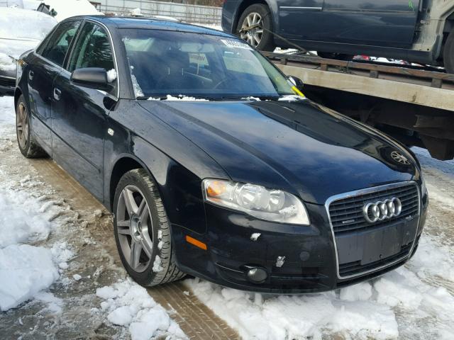 WAUDF78E37A135886 - 2007 AUDI A4 2.0T QU BLACK photo 1