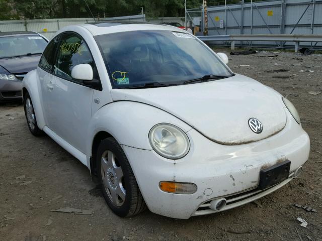 3VWCC21C6YM485694 - 2000 VOLKSWAGEN NEW BEETLE თეთრი ფოტო 1