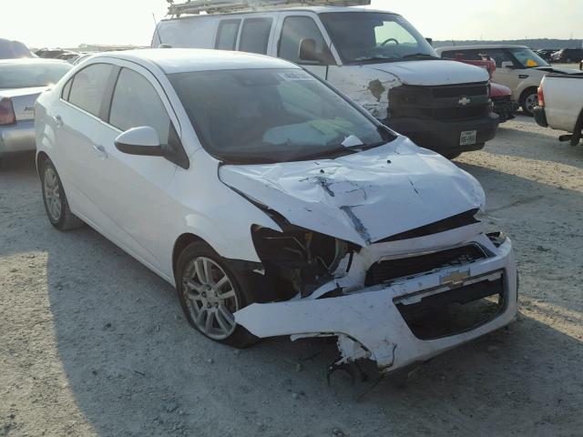 1G1JC5SH4F4206573 - 2015 CHEVROLET SONIC LT 白色 照片 1