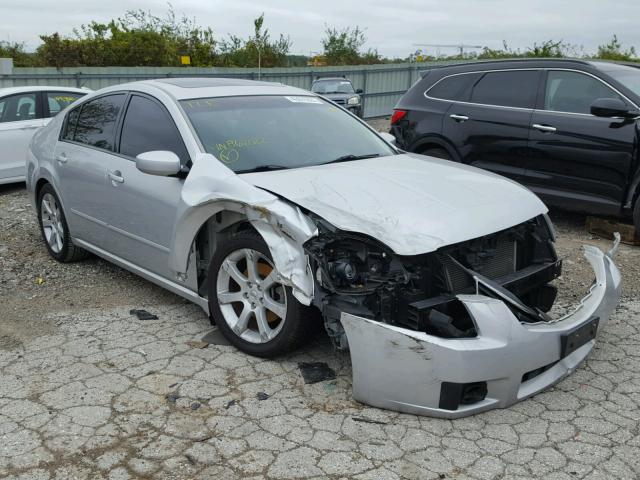 1N4BA41E37C862022 - 2007 NISSAN MAXIMA SE SILVER photo 1