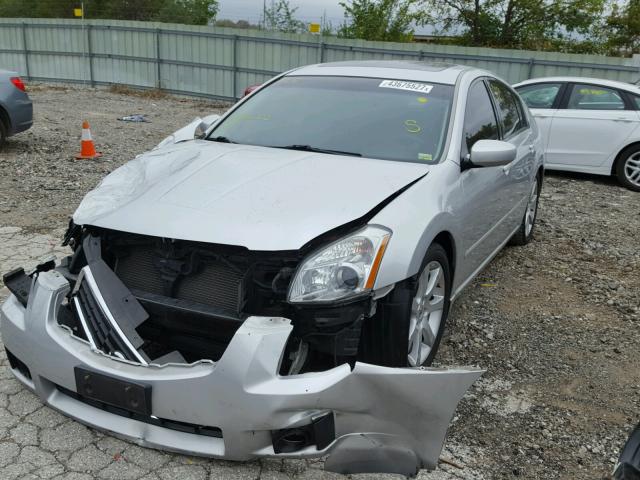 1N4BA41E37C862022 - 2007 NISSAN MAXIMA SE SILVER photo 2