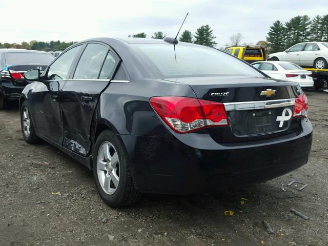 1G1PC5SB4F7160456 - 2015 CHEVROLET CRUZE LT BLACK photo 3