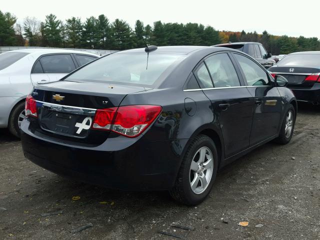 1G1PC5SB4F7160456 - 2015 CHEVROLET CRUZE LT BLACK photo 4