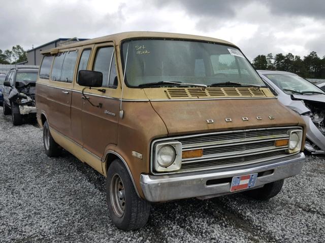 B22BF5X150095 - 1975 DODGE VAN TWO TONE photo 1