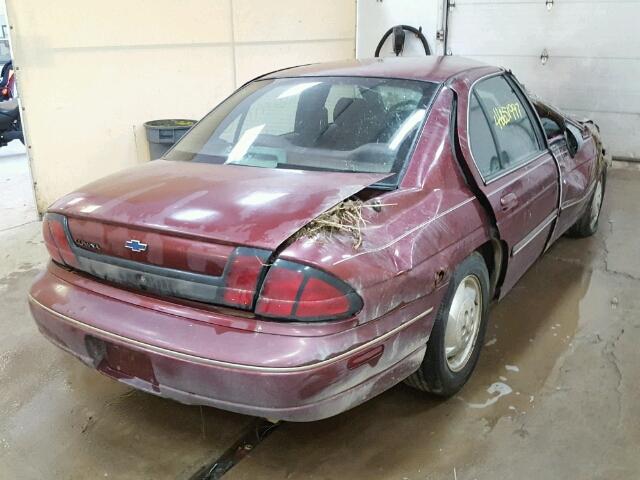 2G1WL52M5W9246743 - 1998 CHEVROLET LUMINA BAS MAROON photo 4