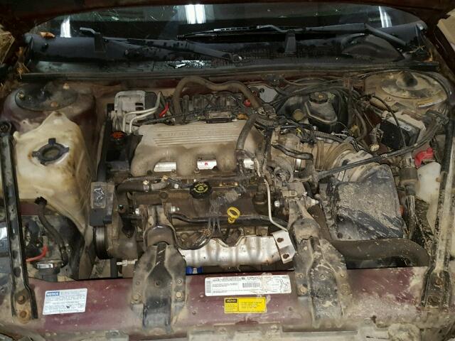 2G1WL52M5W9246743 - 1998 CHEVROLET LUMINA BAS MAROON photo 7