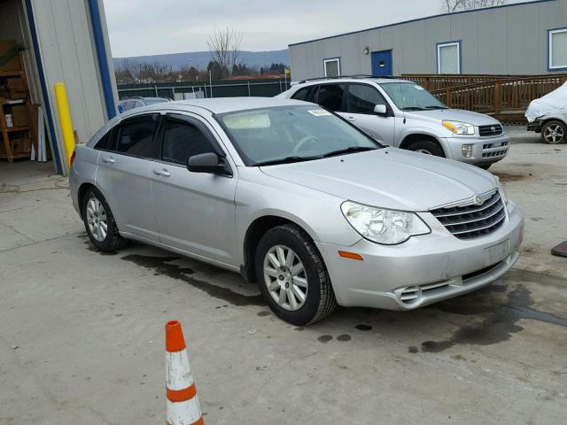 1C3CC4FBXAN199975 - 2010 CHRYSLER SEBRING TO SILVER photo 1