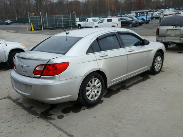 1C3CC4FBXAN199975 - 2010 CHRYSLER SEBRING TO SILVER photo 4