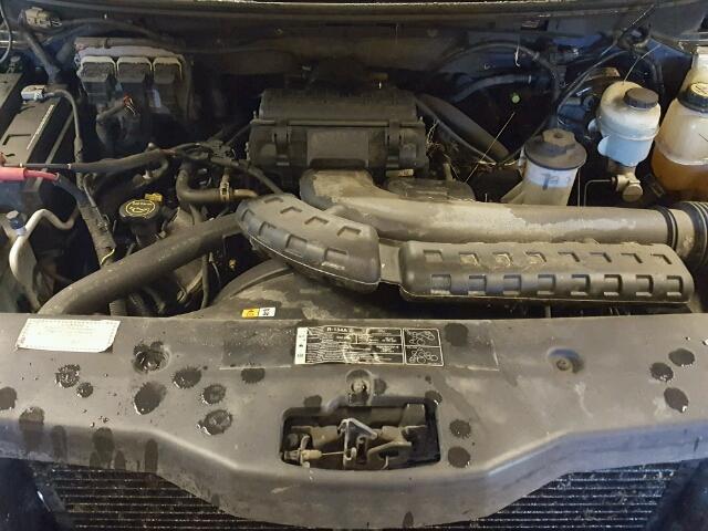 1FTPX14576NA48743 - 2006 FORD F150 GRAY photo 7