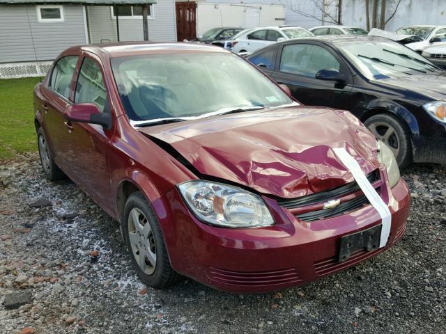 1G1AL58F987237423 - 2008 CHEVROLET COBALT LT RED photo 1