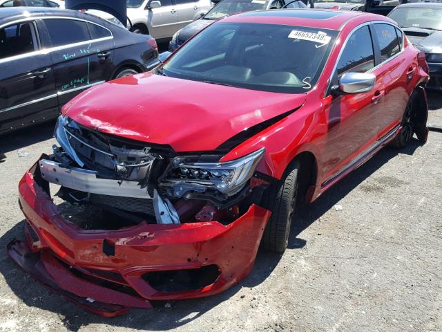 19UDE2F35HA004911 - 2017 ACURA ILX BASE RED photo 2