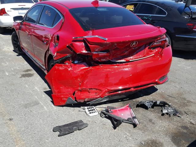 19UDE2F35HA004911 - 2017 ACURA ILX BASE RED photo 3