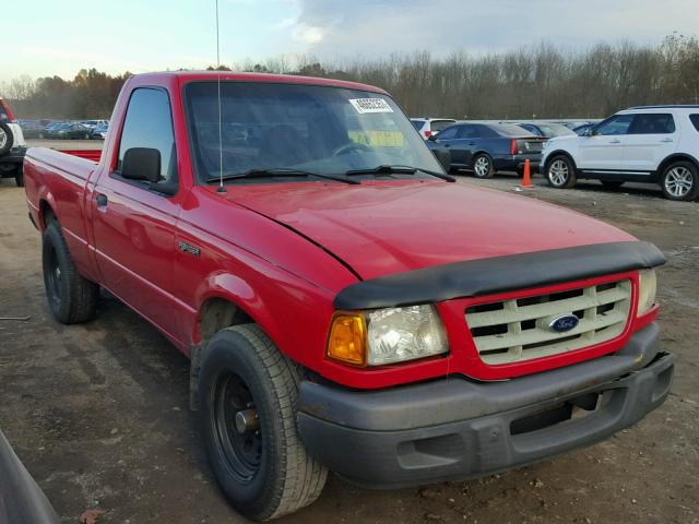 1FTYR10D62TA03178 - 2002 FORD RANGER RED photo 1