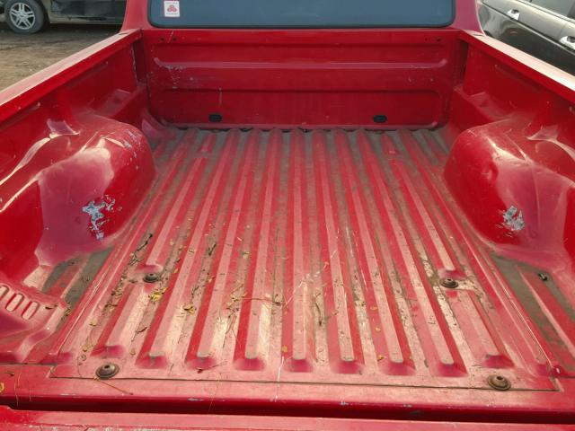 1FTYR10D62TA03178 - 2002 FORD RANGER RED photo 6