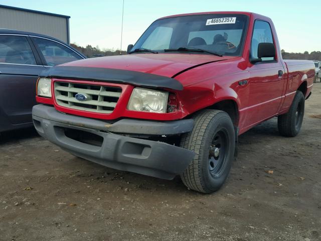 1FTYR10D62TA03178 - 2002 FORD RANGER RED photo 9