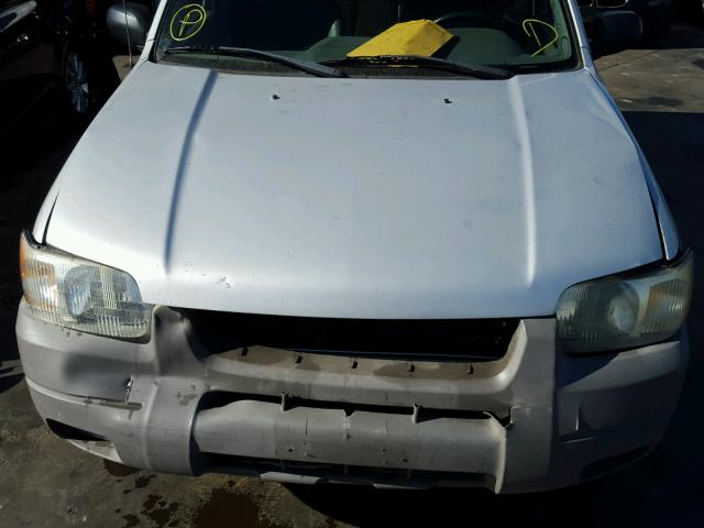 1FMYU04172KA39908 - 2002 FORD ESCAPE XLT SILVER photo 7