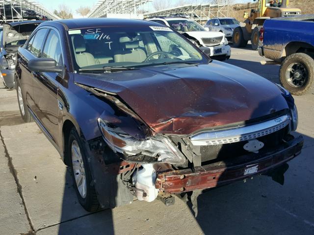 1FAHP2DW7CG109727 - 2012 FORD TAURUS SE MAROON photo 1