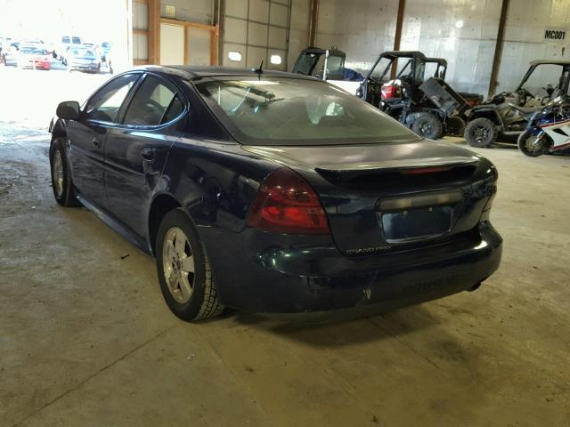 2G2WP552661124546 - 2006 PONTIAC GRAND PRIX BLUE photo 3