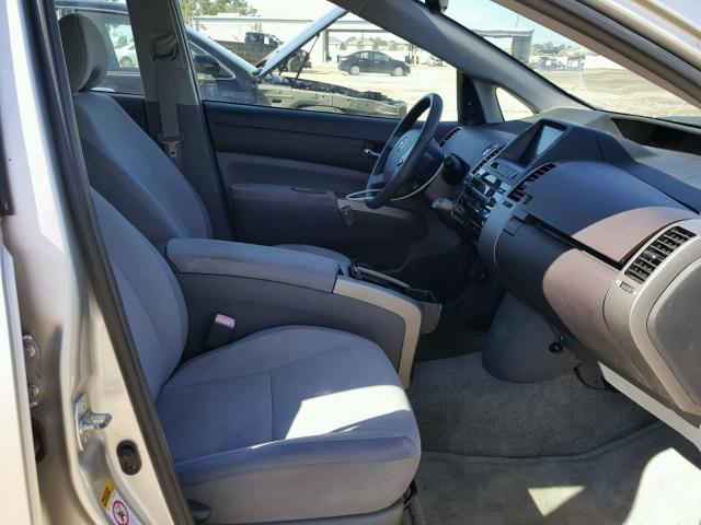 JTDKB20U540036094 - 2004 TOYOTA PRIUS 银色 照片 5