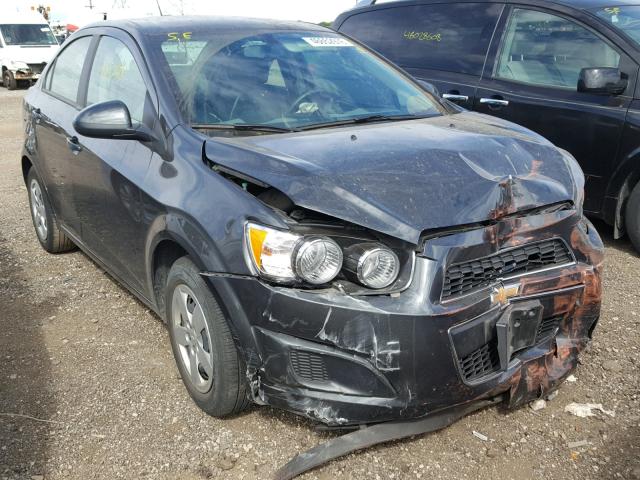 1G1JA5SH3G4167899 - 2016 CHEVROLET SONIC LS GRAY photo 1