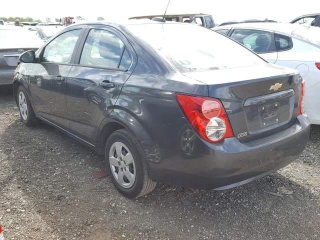 1G1JA5SH3G4167899 - 2016 CHEVROLET SONIC LS GRAY photo 3