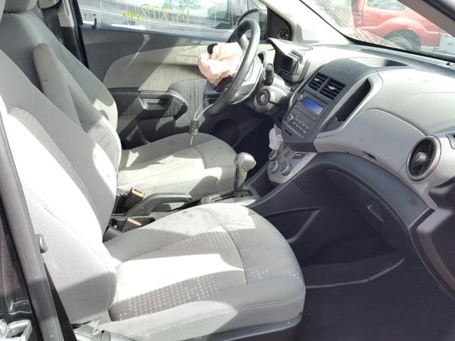 1G1JA5SH3G4167899 - 2016 CHEVROLET SONIC LS GRAY photo 5