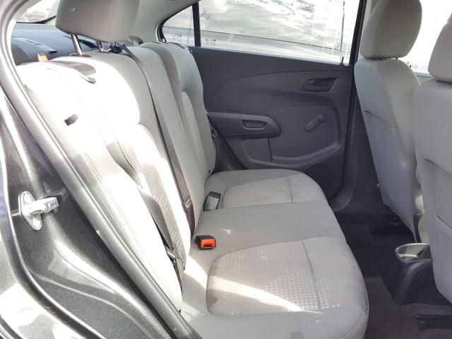 1G1JA5SH3G4167899 - 2016 CHEVROLET SONIC LS GRAY photo 6