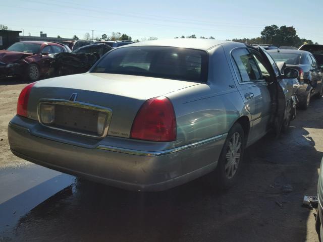 1LNHM82V96Y626005 - 2006 LINCOLN TOWN CAR S TEAL photo 4