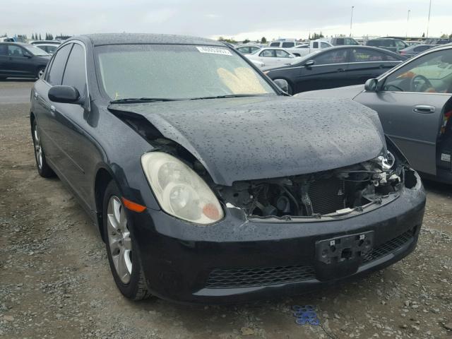 JNKCV51E36M513488 - 2006 INFINITI G35 BLACK photo 1